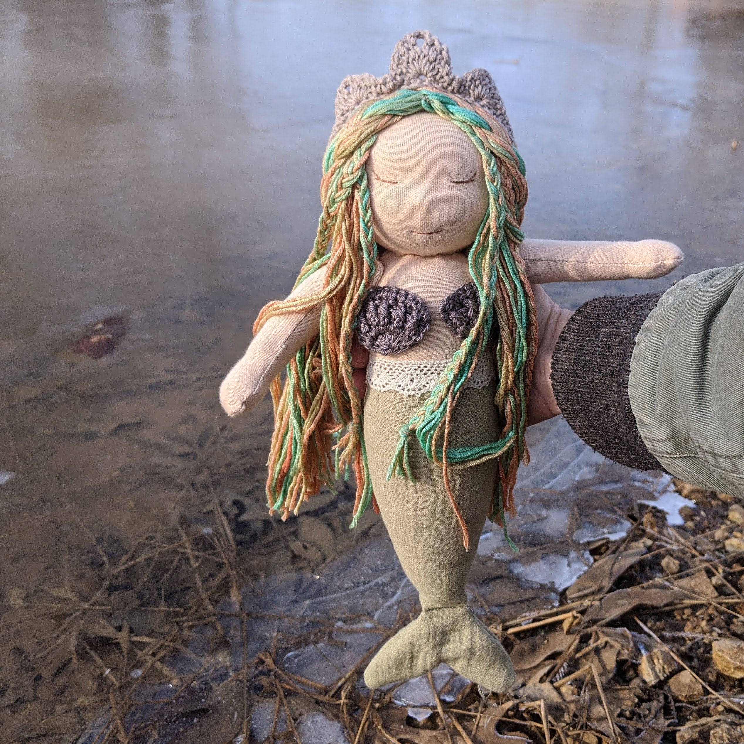 Custom Handmade Mermaid Doll | Brambly Hollow